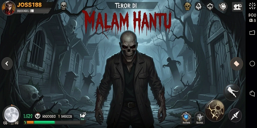 Screenshot menarik dari gameplay menegangkan di JOSS188.