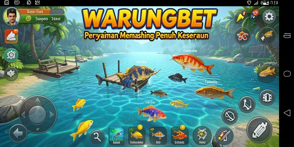 Tangkapan ikan spektakuler dalam gameplay yang mendebarkan.